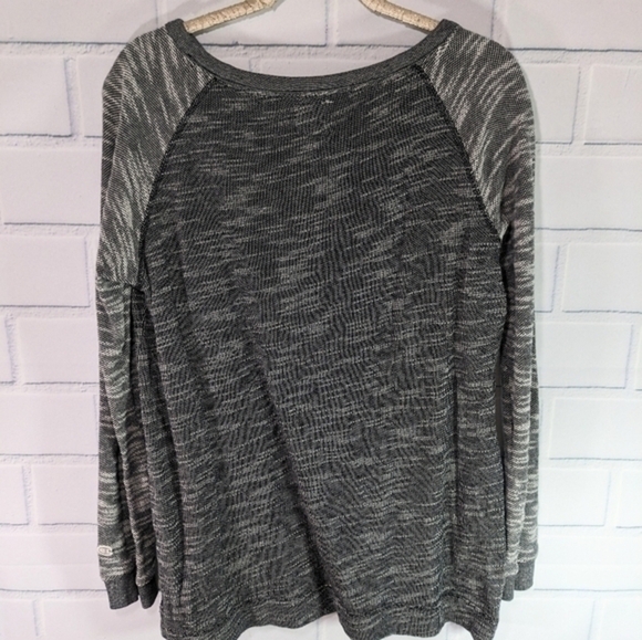 Champion Gray Marled Terry Pullover Sweatshirt - Picture 3 of 4